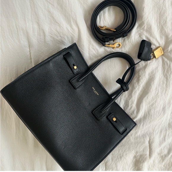 Saint Laurent | Like New Black Sac de Jour Baby with Gold Hardware - Picture 1 of 13